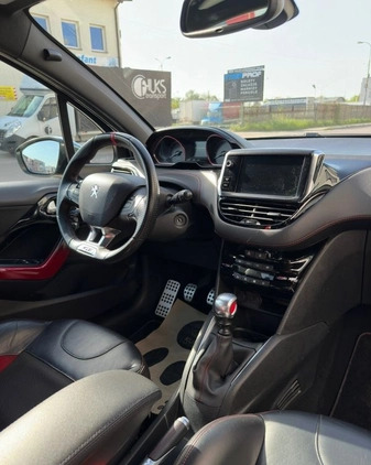 Peugeot 208 cena 39500 przebieg: 92500, rok produkcji 2014 z Tarnów małe 22